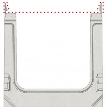 CANALES DE SERVICIO FASERFIX®SUPER con bastidor galvanizado de 40 mm de altura.